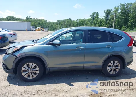 2012 Honda Cr-V Ex-L z USA, uszkodzony, nr VIN 2HKRM4H77CH630822